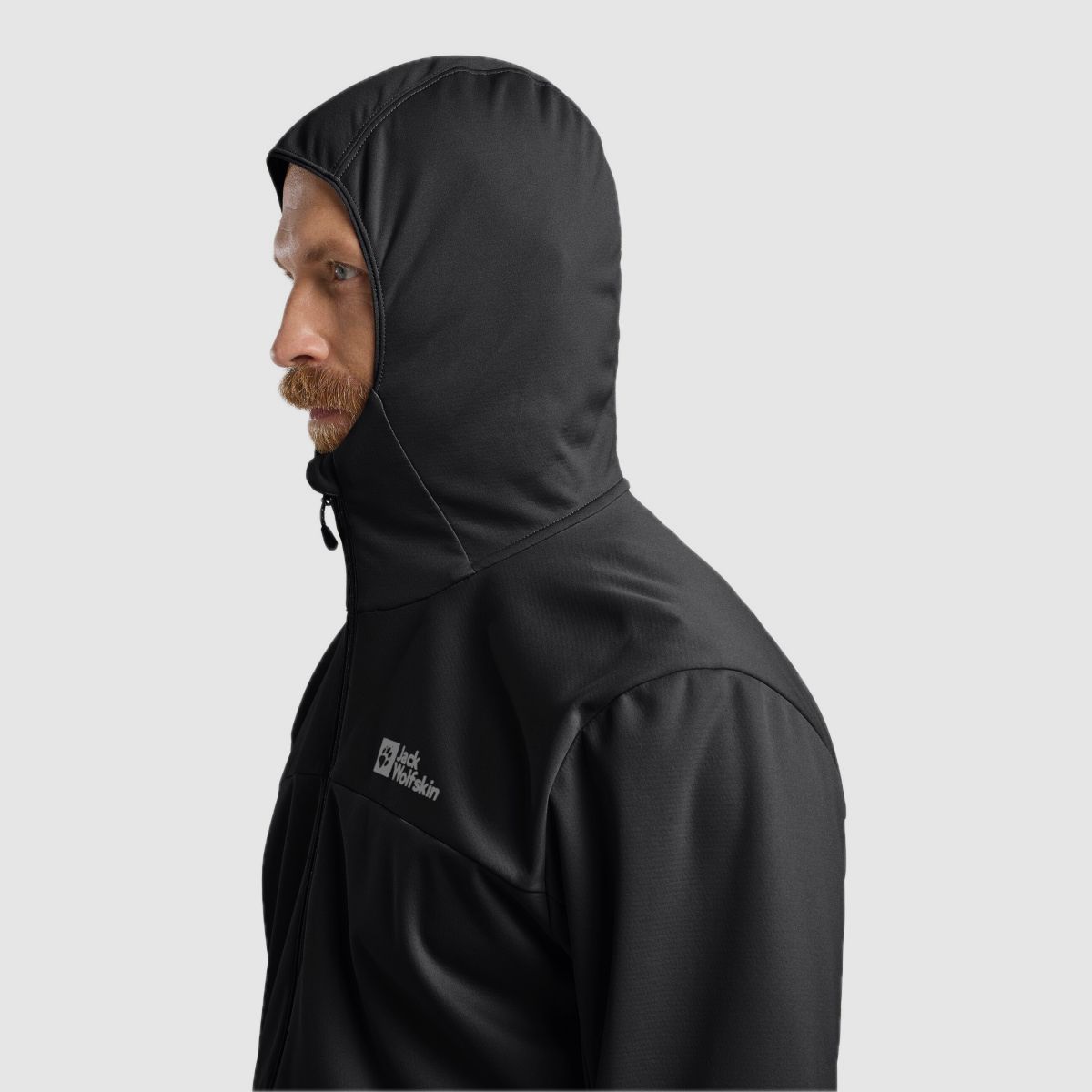 JACK WOLFSKIN Feldberg Hoody M Black