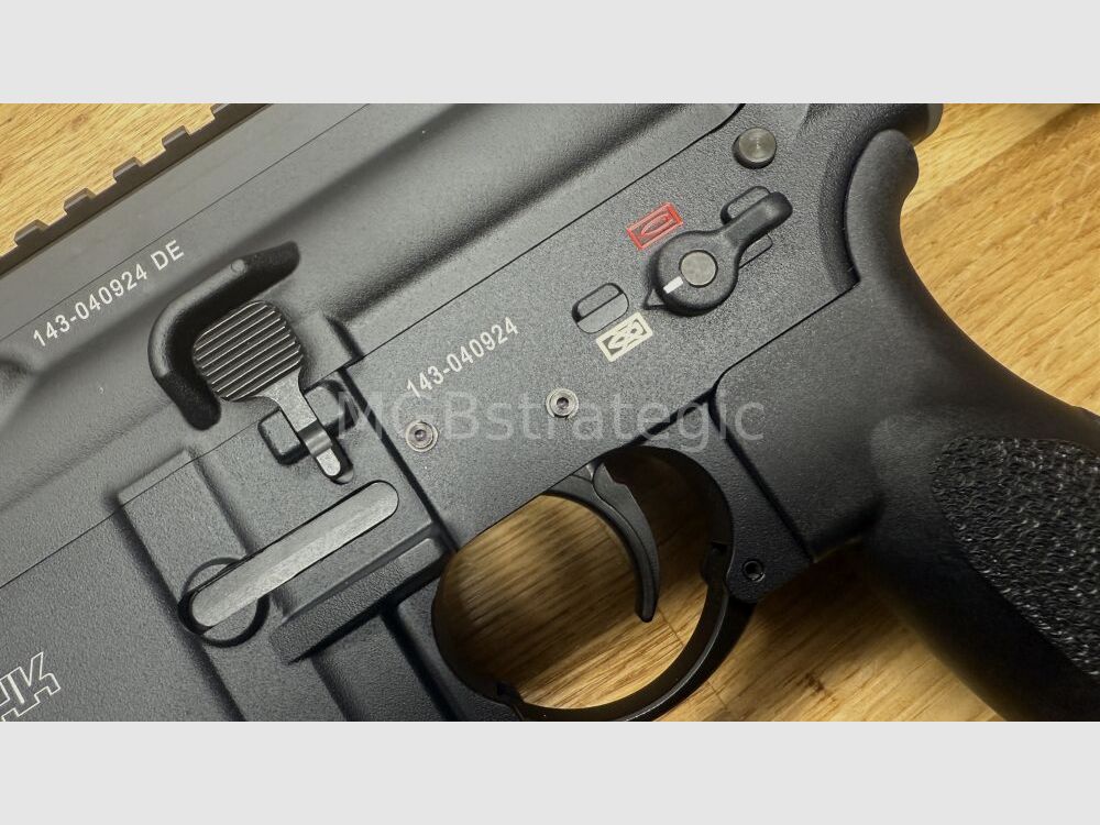 Heckler & Koch MR223 A3 Slim-Line 16.5" barrel - semi-automatic rifle .223Rem system HK416 / only 3.32 kg / barrel turned down / on request long handguard - completely customized according to your wishes