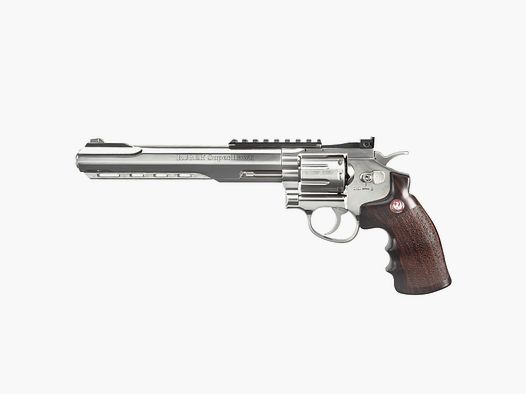 Ruger Super Hawk 8 Zoll 6mm BB CO2 Revolver veerchromt - 4 Joule