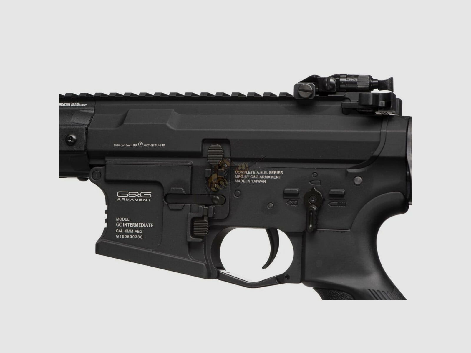 G&G GC16 WARTHOG 12" mit ETU in Schwarz Airsoft S-AEG frei ab 18