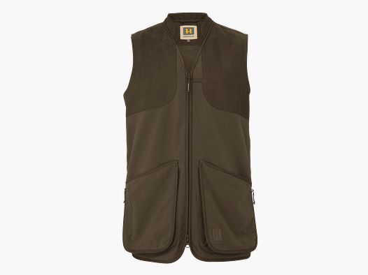 Härkila Skye Shooting vest Men Willow Green/Shadow Brown 58