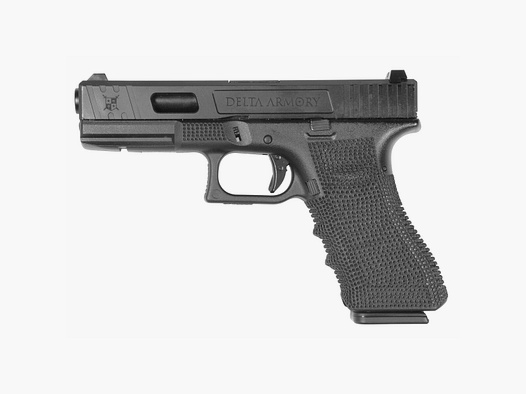 P02 GBB Airsoft Pistole in Schwarz | Delta Armory