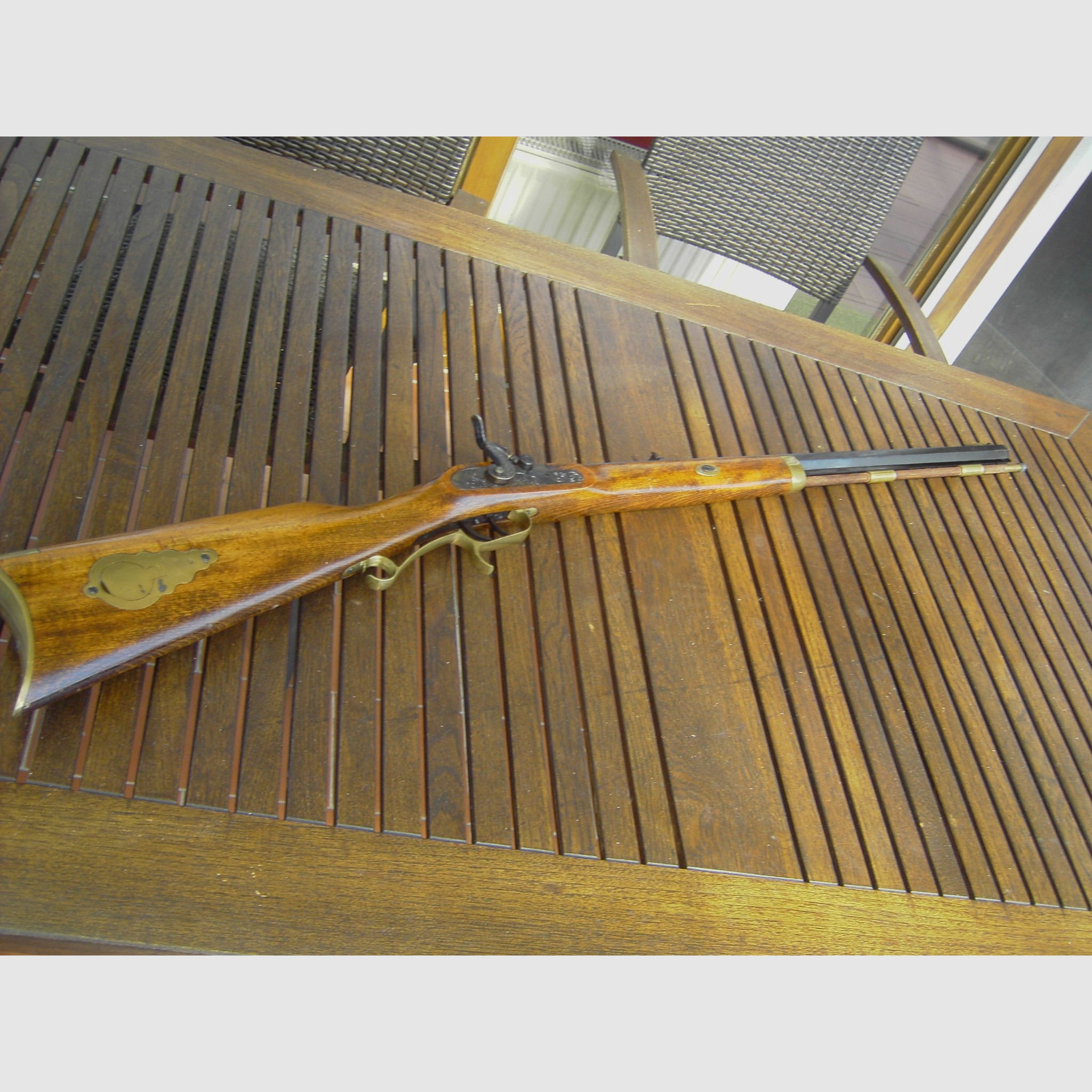Vorderlader Dikar Made in Spain Hawken Rifle 45 cal.