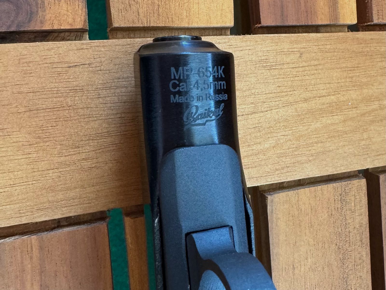Baikal MP-654K CO₂ air pistol 4.5 mm BB – Original Makarov | Collector's condition