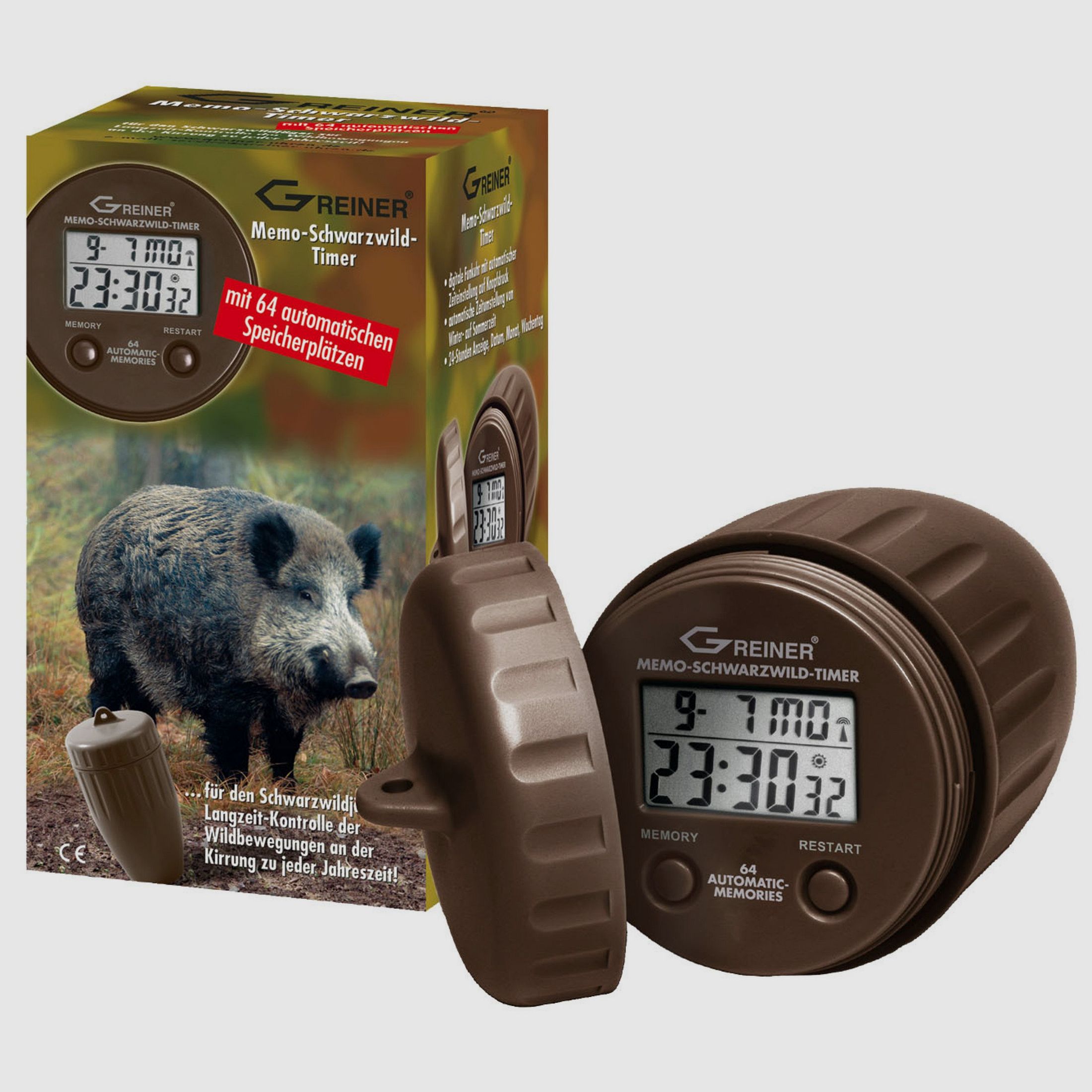 Greiner Memo Wildzwijn Timer Memo ST 140