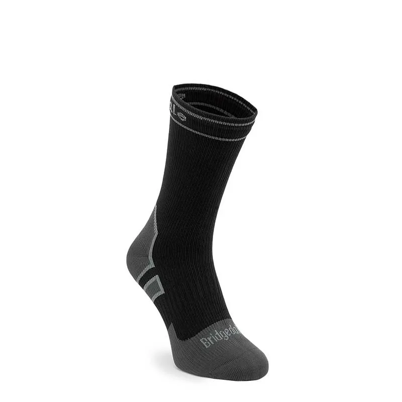 Waterproof socks Bridgedale StormSock Lightweight Boot blk/gry