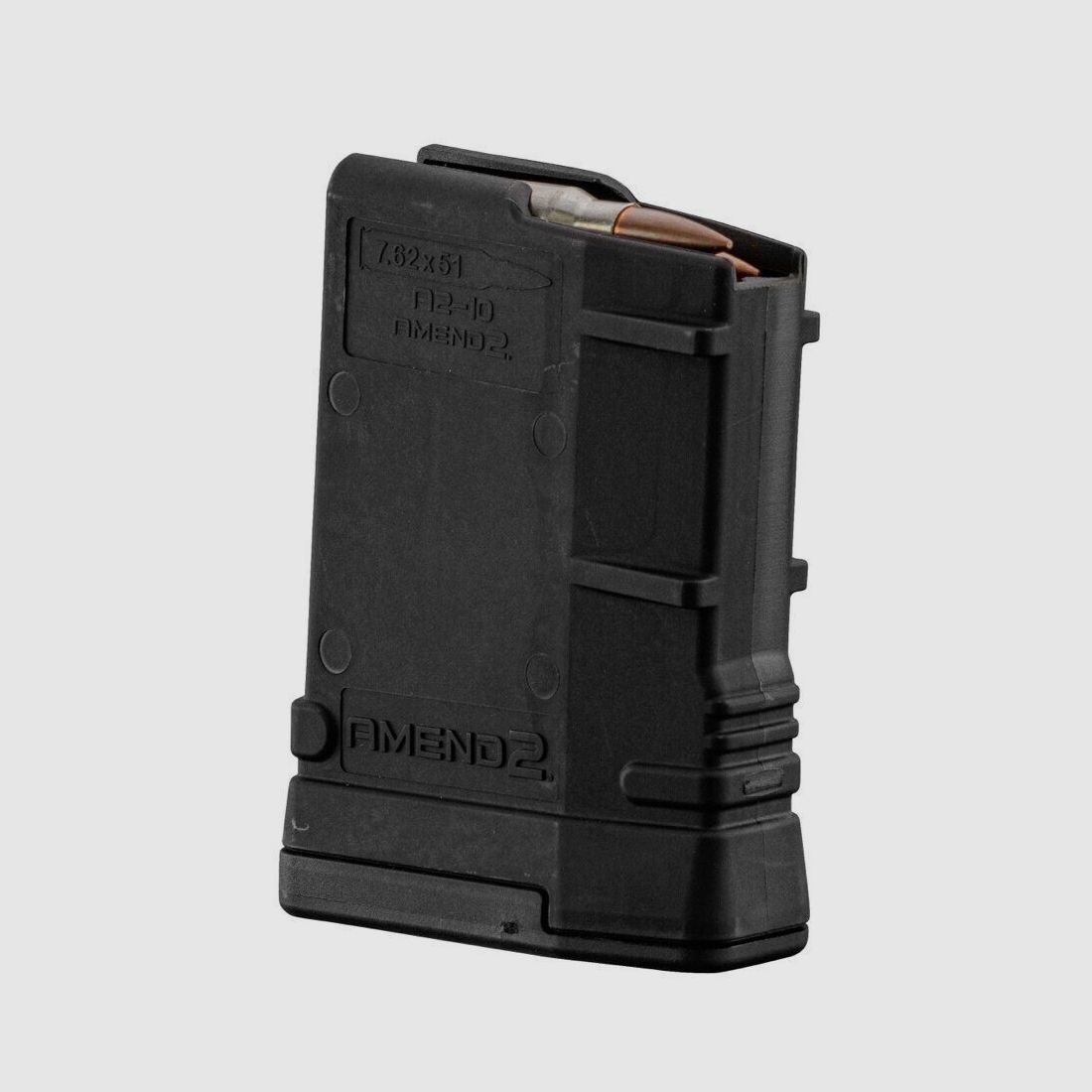 AMEND2 Magazin 10 Schuss .308 Win für AR10 Magazin AR10 10 Schuss – Schwarz, Bild 6 von 6