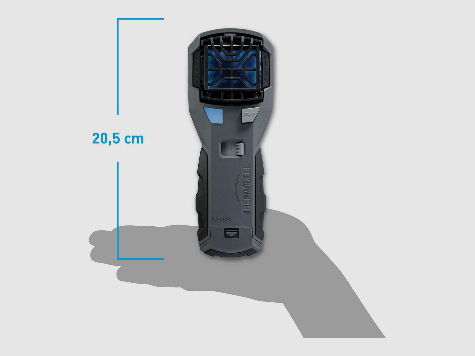 THERMACELL 920204 Mückenabwehr Handgerät MR-450 grau ZoneCheck