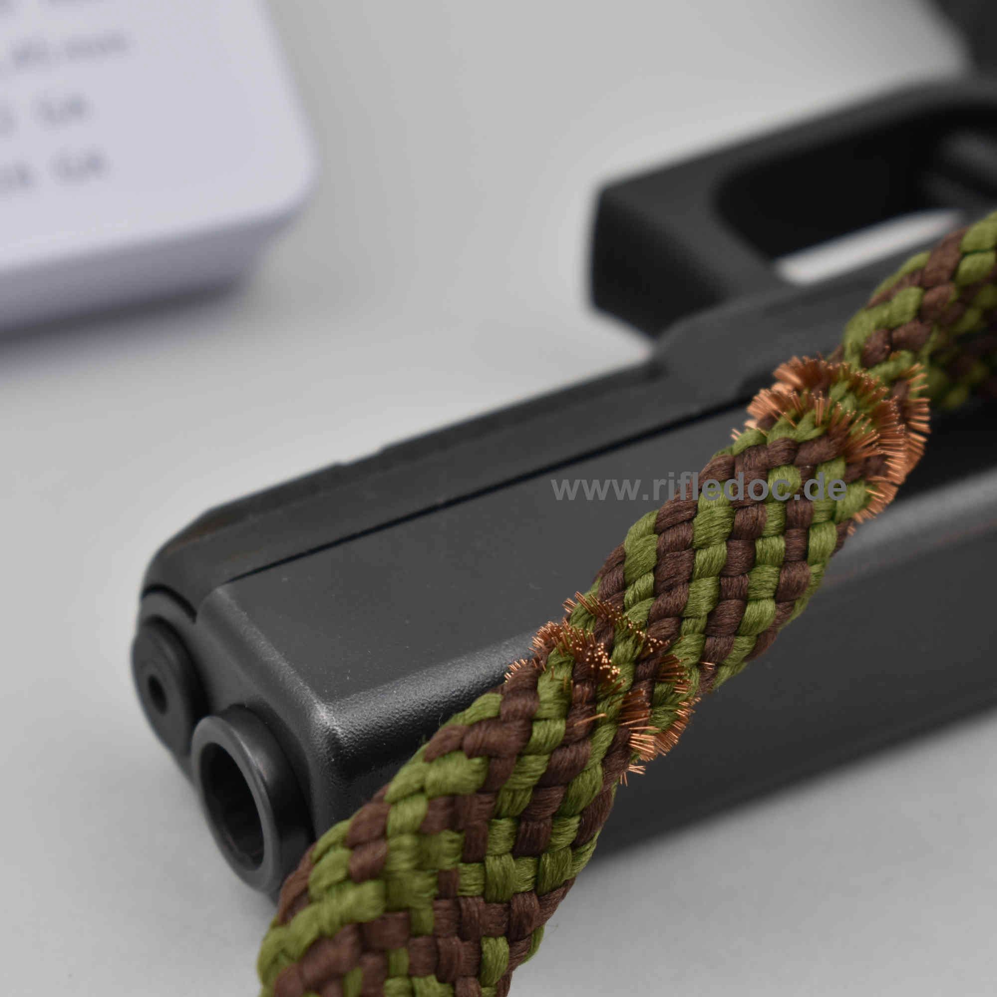 Pistooli Cal .44 | Reinigungsschnur Kurzwaffe + Alu Dose
