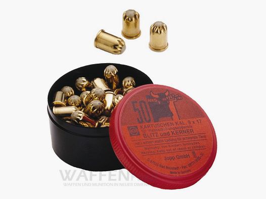 Cartuchos de aturdimiento para ganado Kerner ROJO calibre 9x17
