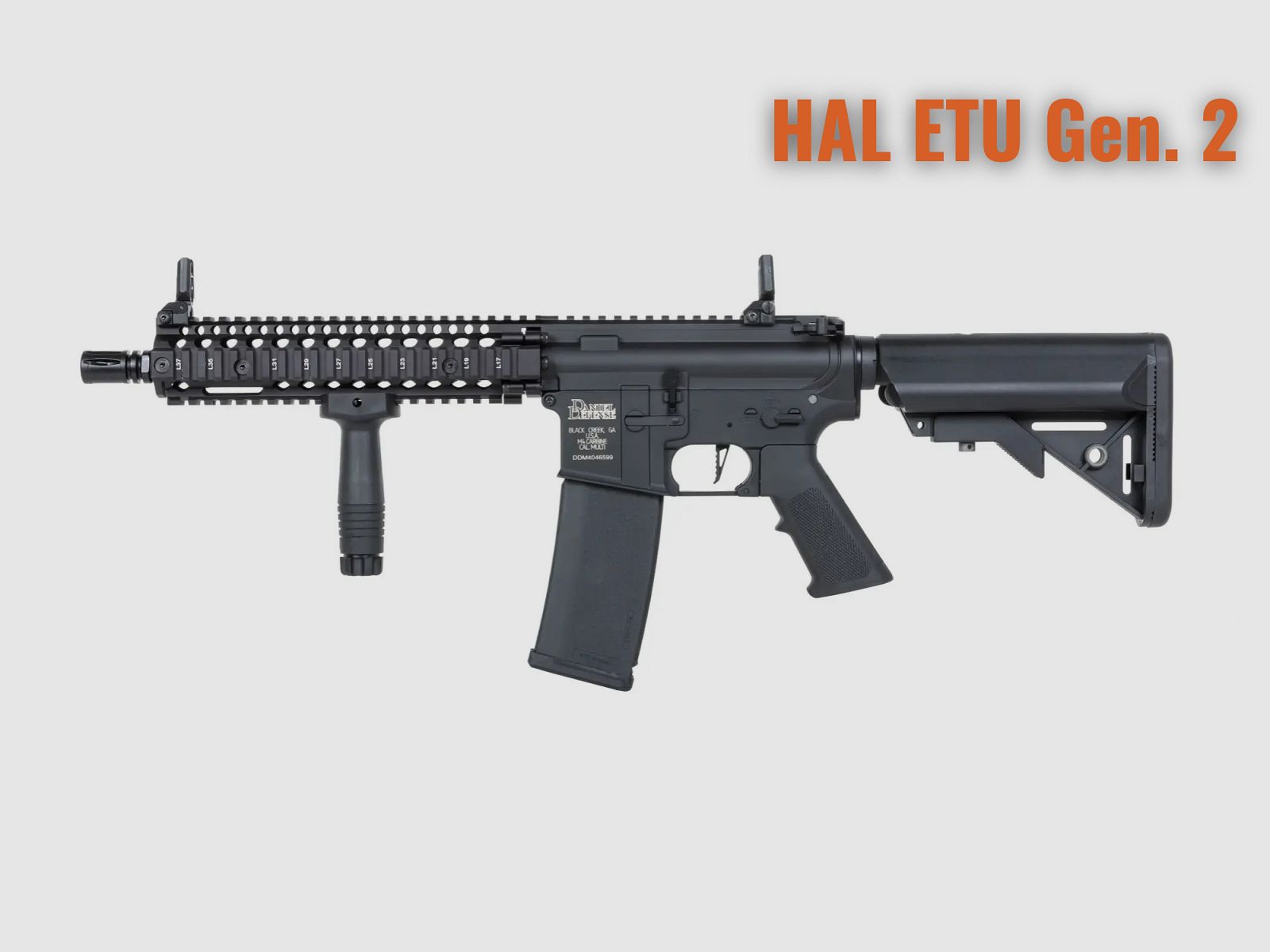 Daniel Defense® MK18 SA-C19 CORE mit HAL ETU Gen.2 S-AEG, schwarz