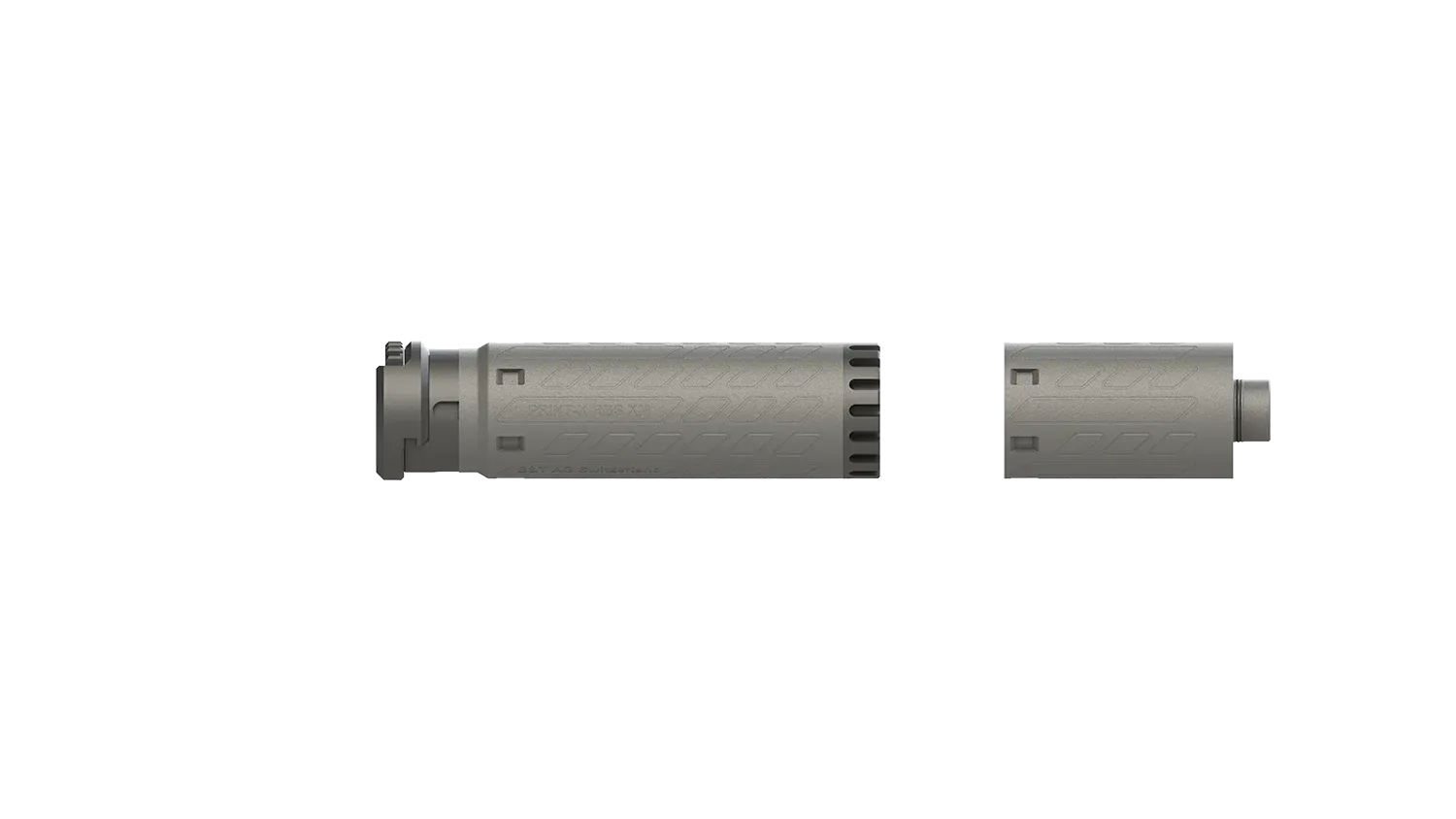B&T RBS Print-X SQD-XM Titan Schalldämpfer 9mm 3-Lug, Bild 2 von 4