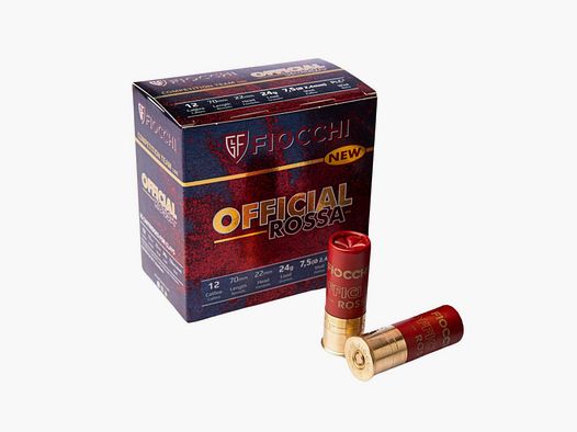 12/70 Fiocchi Official Rossa 7,5 24 g