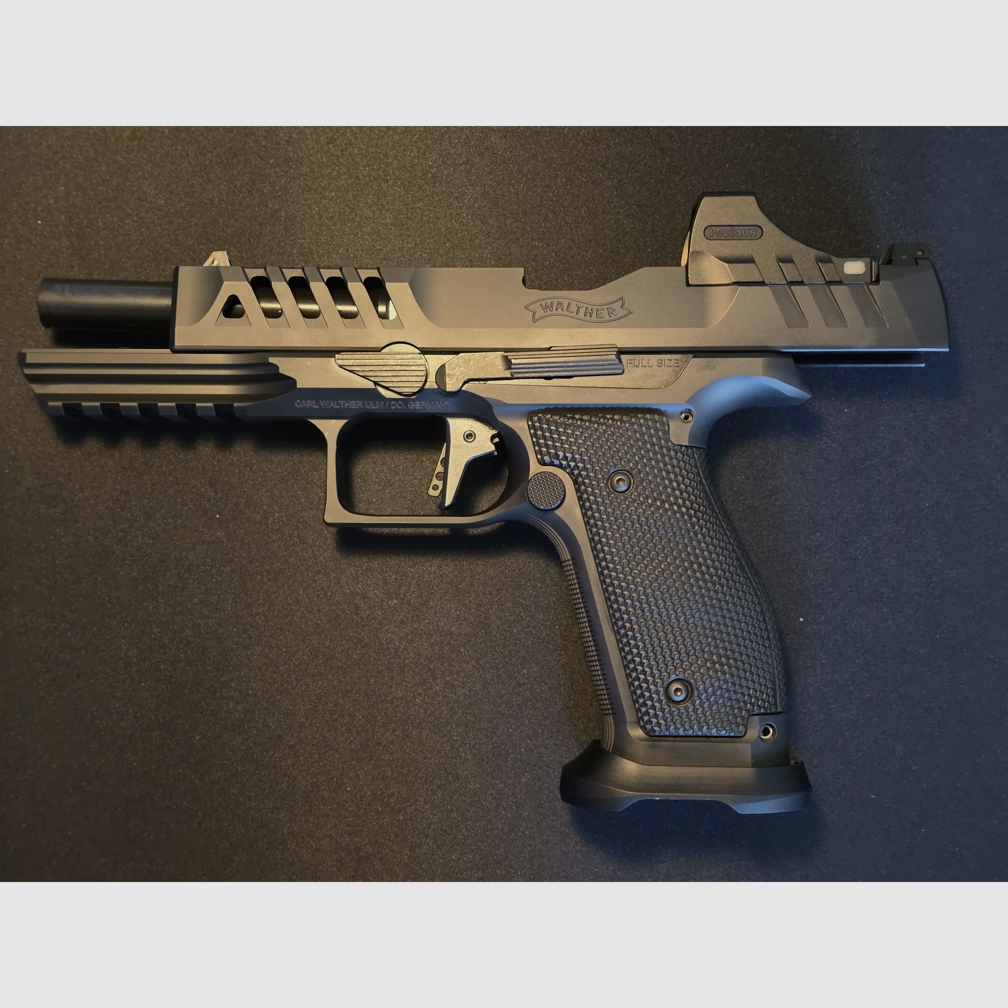 Walther PDP SteelFrame Match 5" mit viel Zubehör