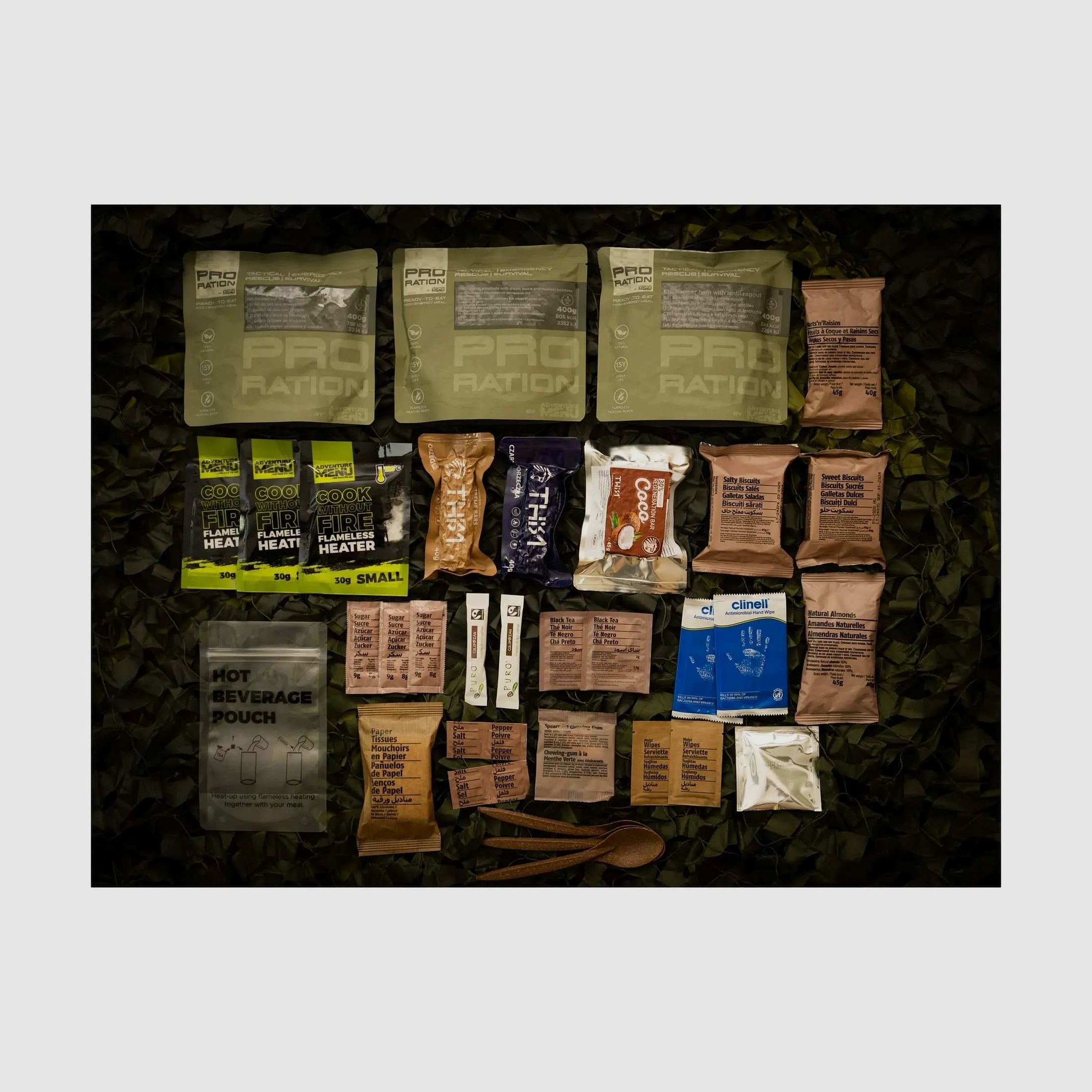 Tagesration Ultimate Tactical Ration Full Day Menü 3