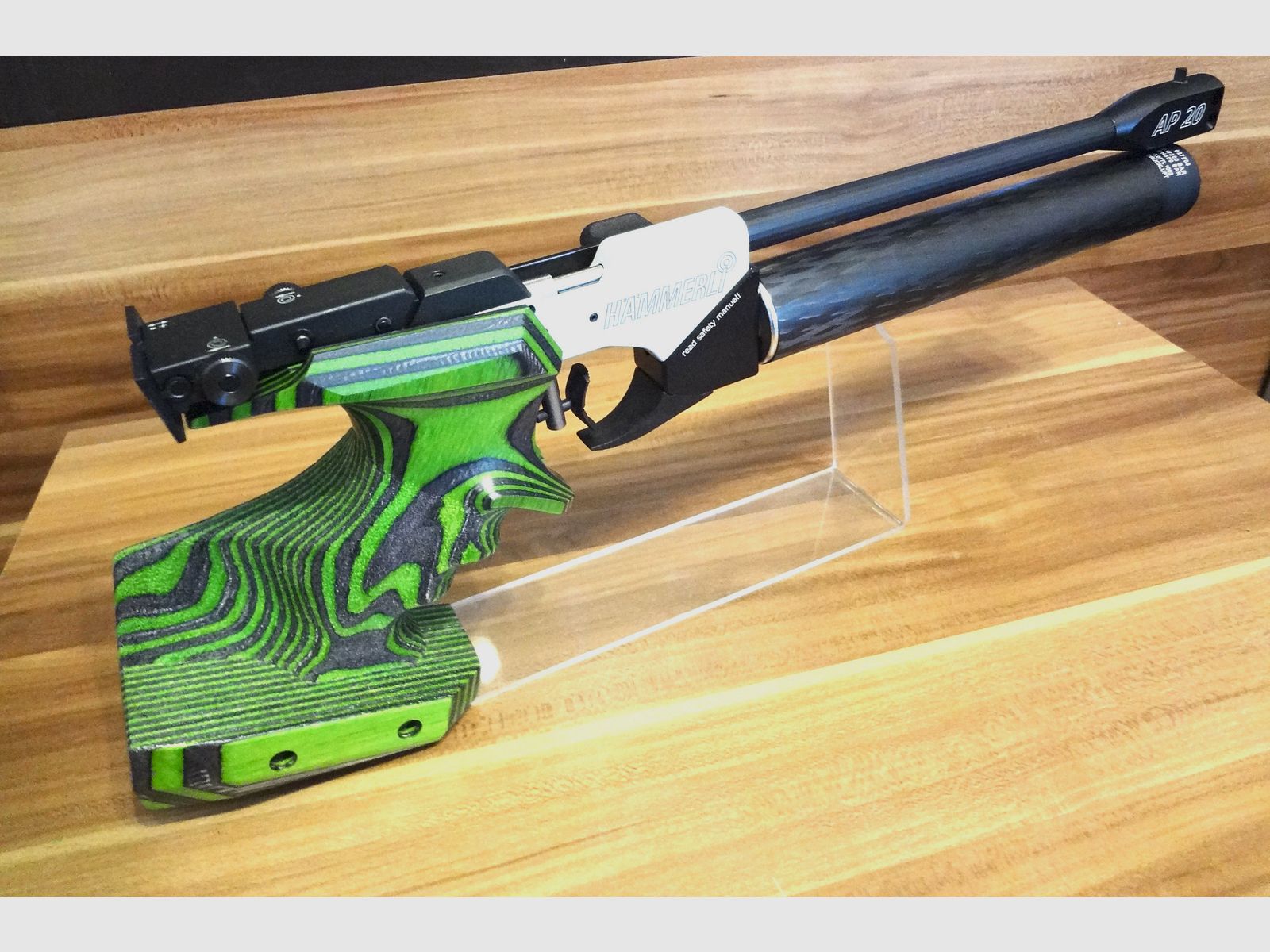 Hämmerli AP20 PRO Green Pepper Luftpistole.