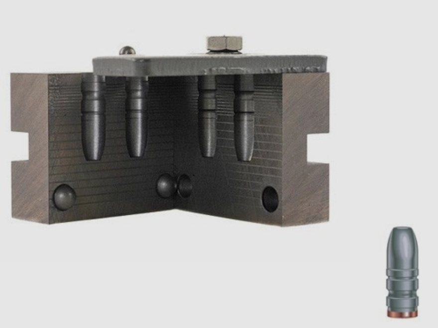 RCBS Doppelgiesskokille .321 / 8,15 mm 170 gr / 11,0 g 32-170-FN Flachkopfgeschosse Gas Check .321