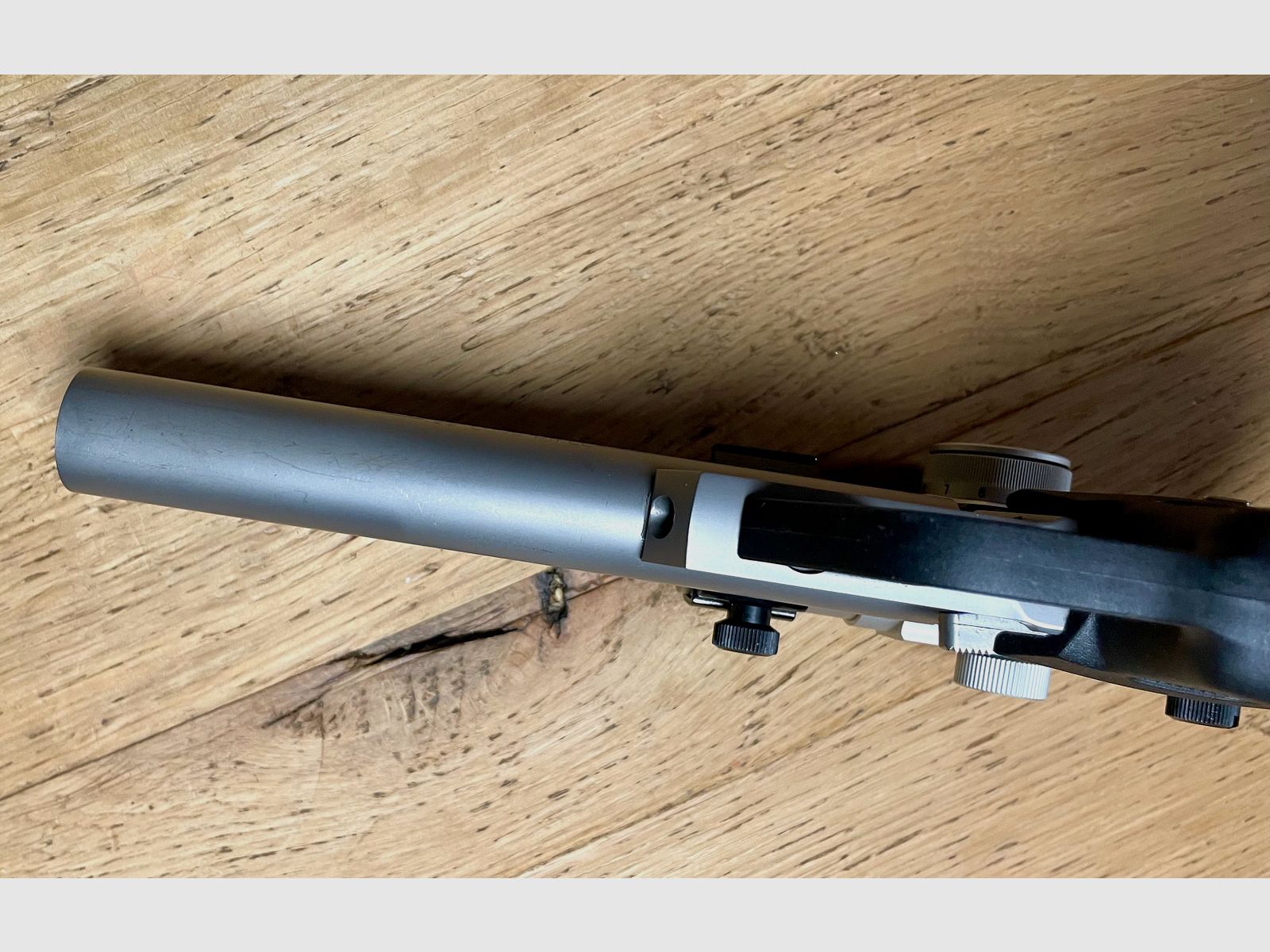 Pistole Colt Target Modell .22lr Bull Barrel mit Red Dot Ultra Dot Dist