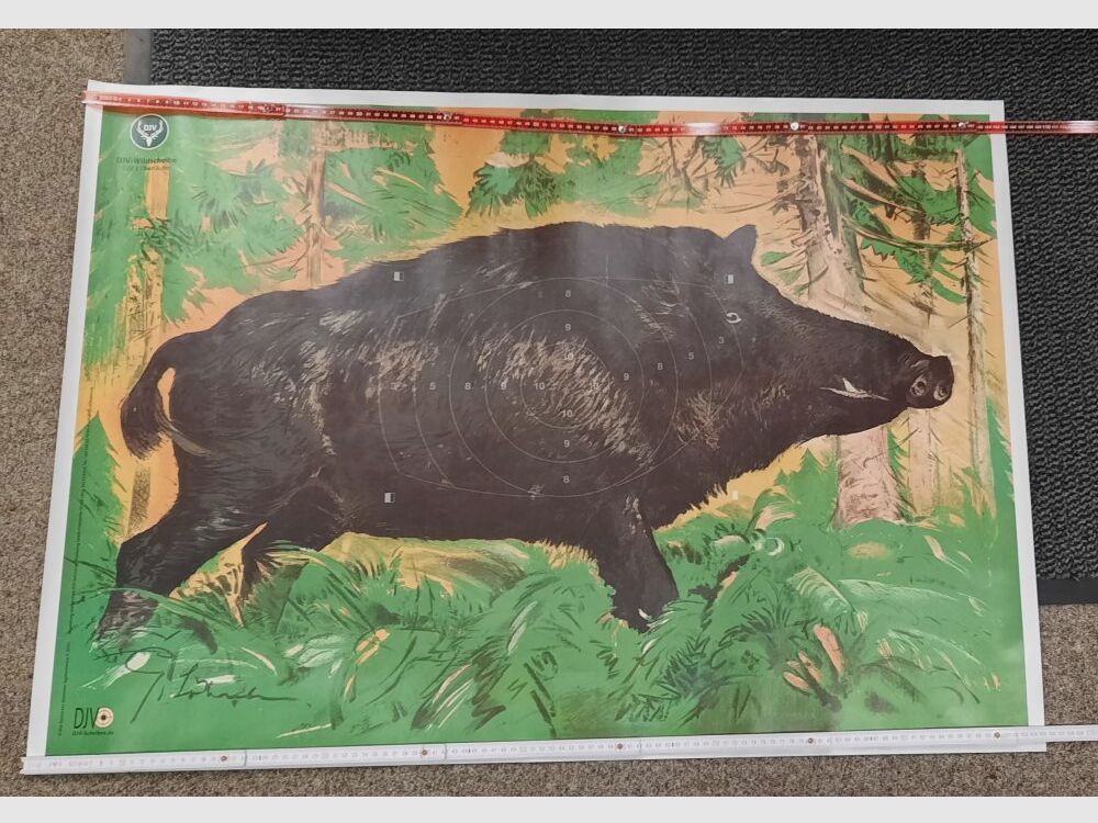 Schießscheibe Jagdscheibe Wildscheibe