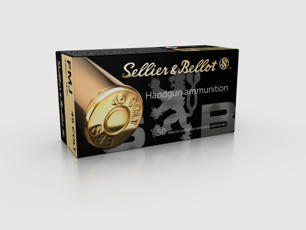 Sellier&Bellot – .45 COLT FMJ 230gr 7.1g