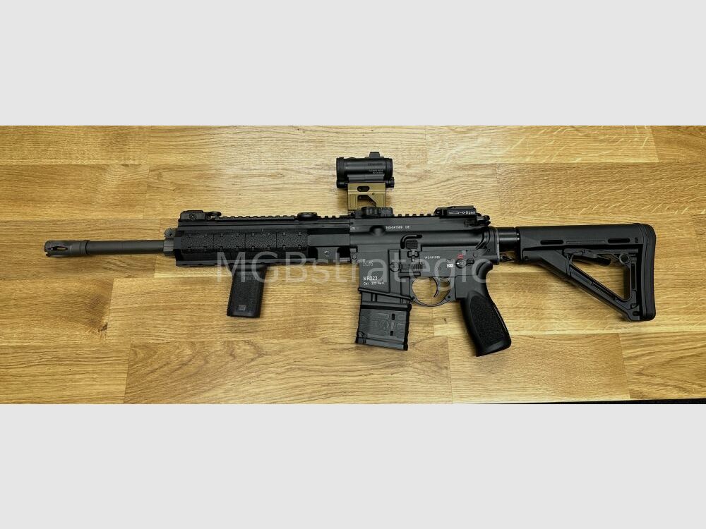 sportivamente autorizzato! H&K MR223 A3 14,5" canna fucile semiautomatico .223Rem - Heckler & Koch - versione civile H&K 416 G38, immagine 2 di 7