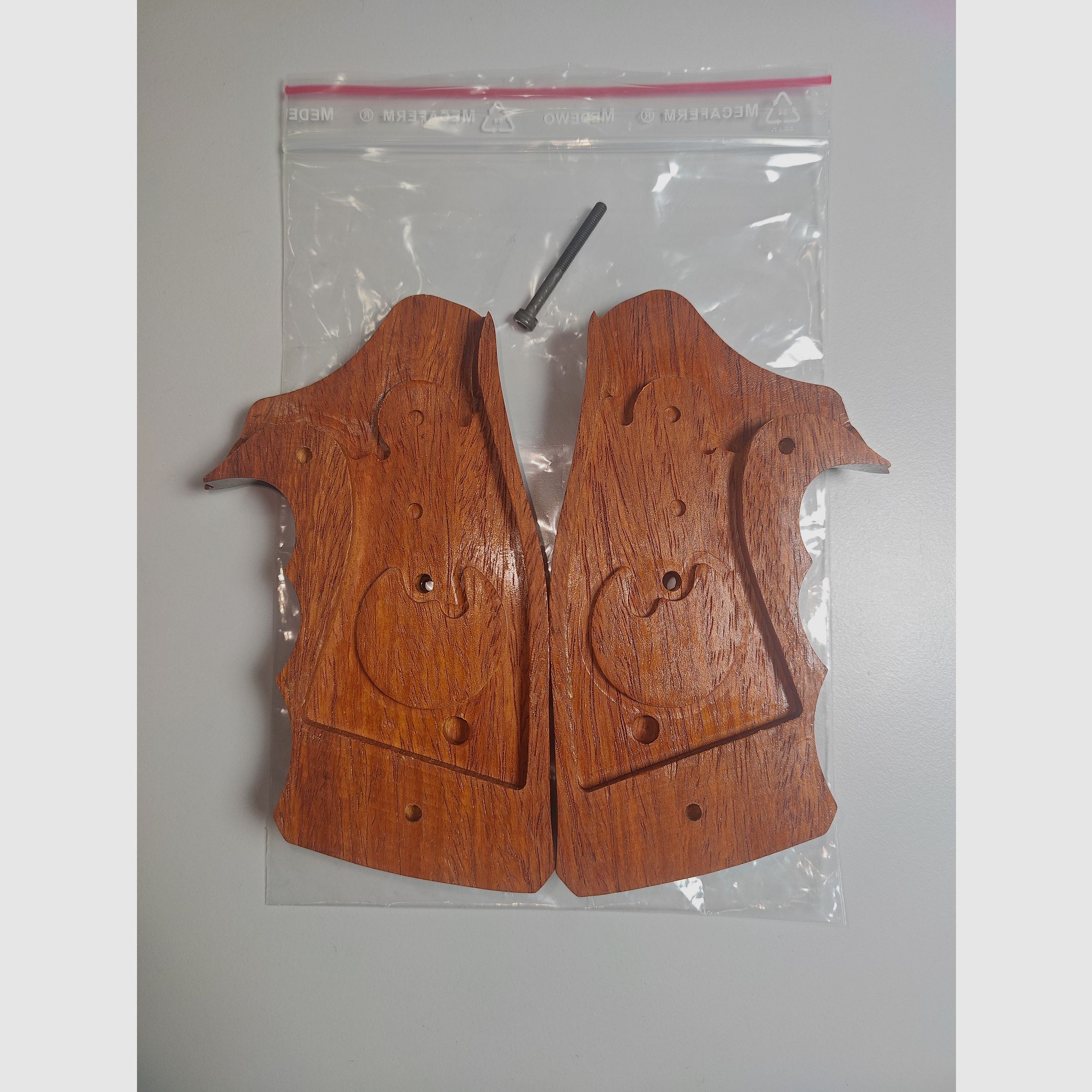 Griff hout houten grip grippanelen grippanelen voor Taurus 44 revolver Medium / Large Frame .357 44 65 607 608 669