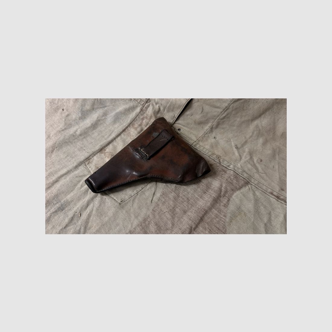 Org. Kaiserreich 1 WK Pistolen Dreyse M1907 Lederholster Tasche NO Mauser Walther P08 P38 Ord Dolch