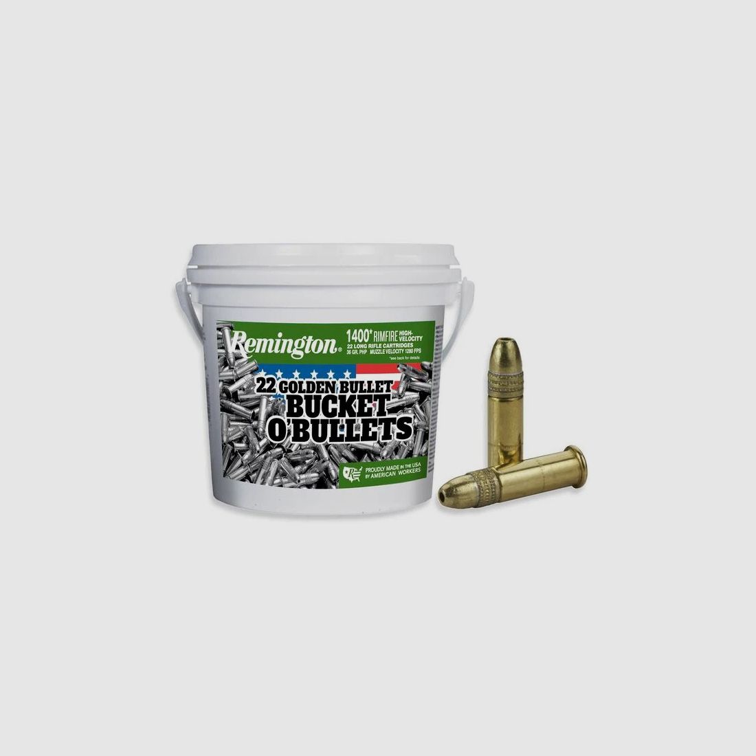 Remington Golden Bullet .22 LR 36GR BPHP 1400 Patronen