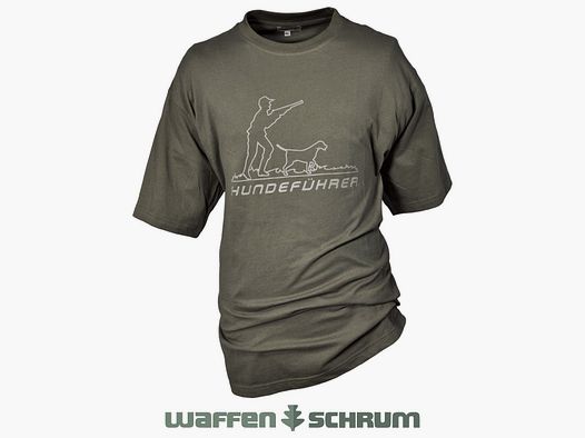 Hubertus T-Shirt Dog Handler Olive