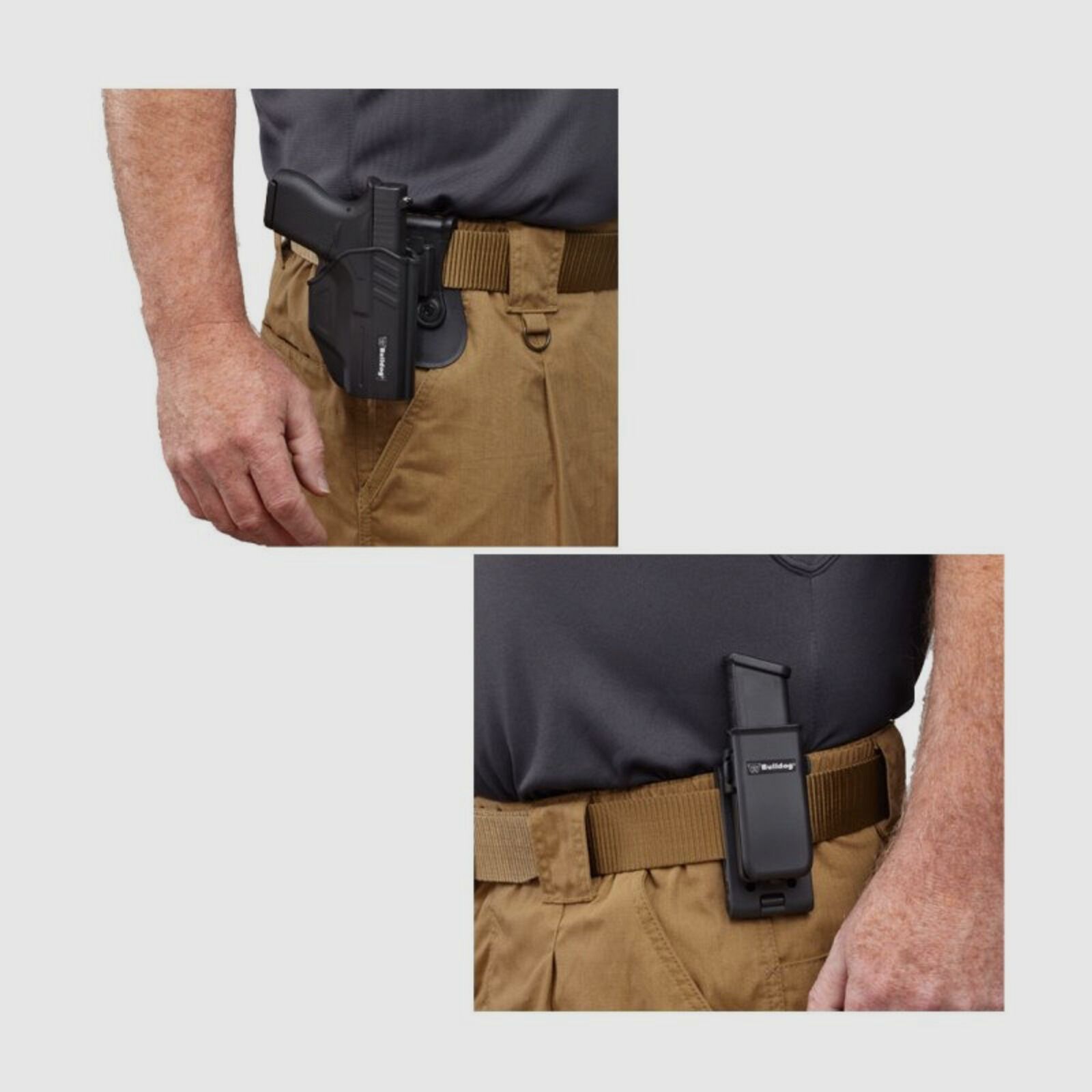 Bulldog Cases Gürtelholsterset TR Glock 43