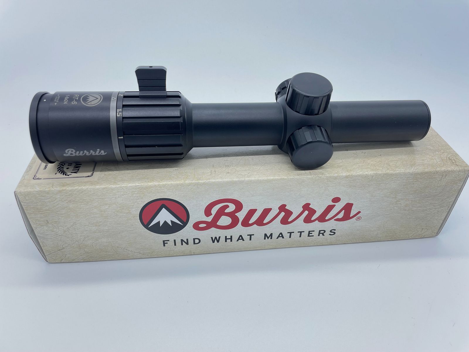 Combo Burris LPVO RT-6 1-6x24 con montaje AR-Signature QD P.E.P.R., imagen 1 de 4