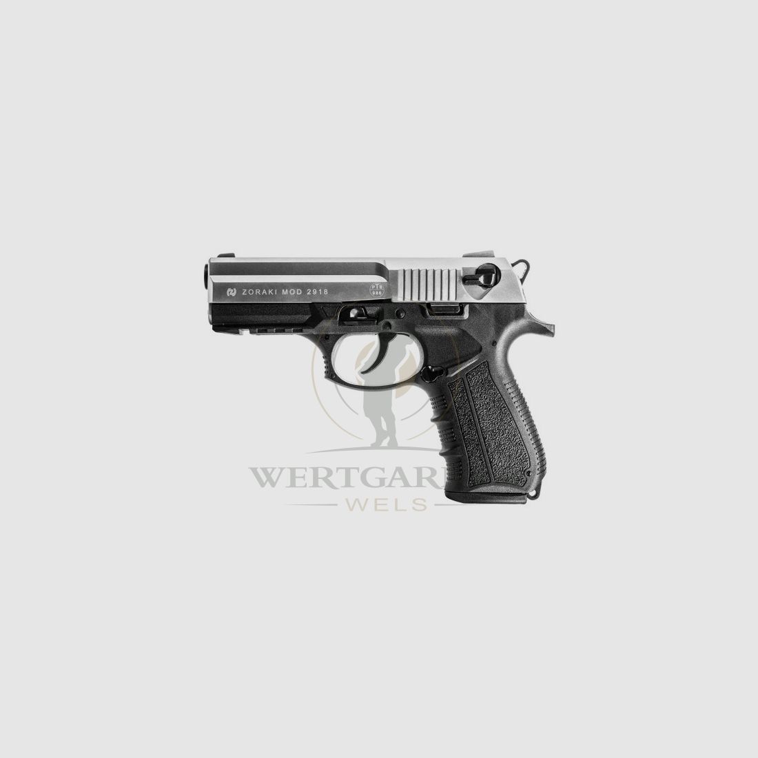 Zoraki Mod. 2918 9mm P.A.K. chrome, Bild 2 von 2