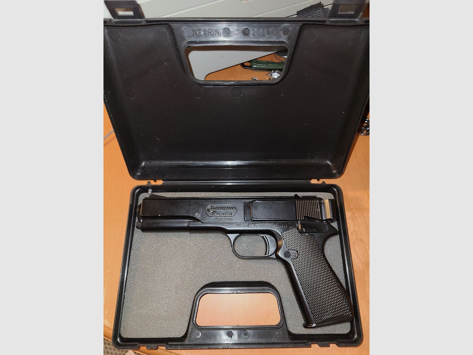 MARKSMAN REPEATER 1010 / 4,5mm / LP LUFTDRUCKPISTOLE / SAMMLERSTÜCK / NEUWERTIG / ! BESCHREIBUNG LESEN !