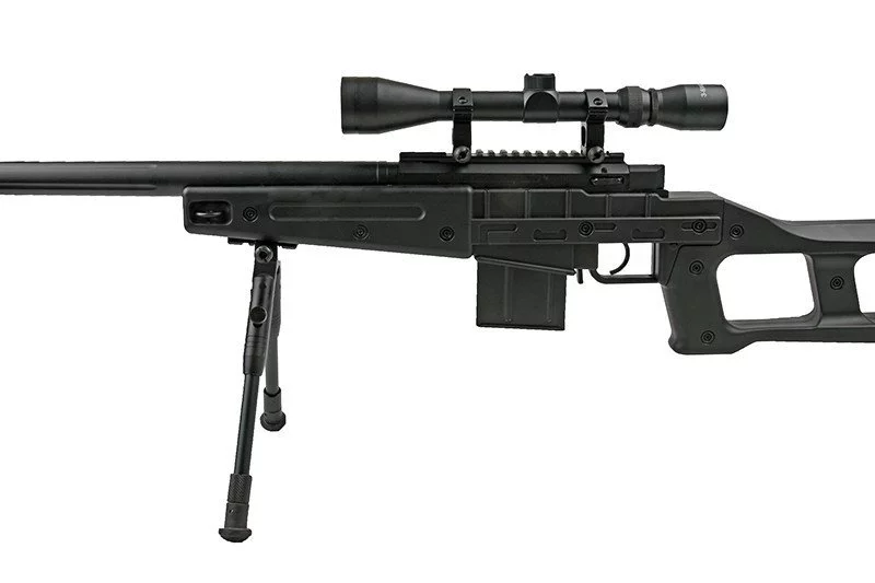ASG sniper rifle WELL MB4409D – with scope and bipod, image 16 of 18