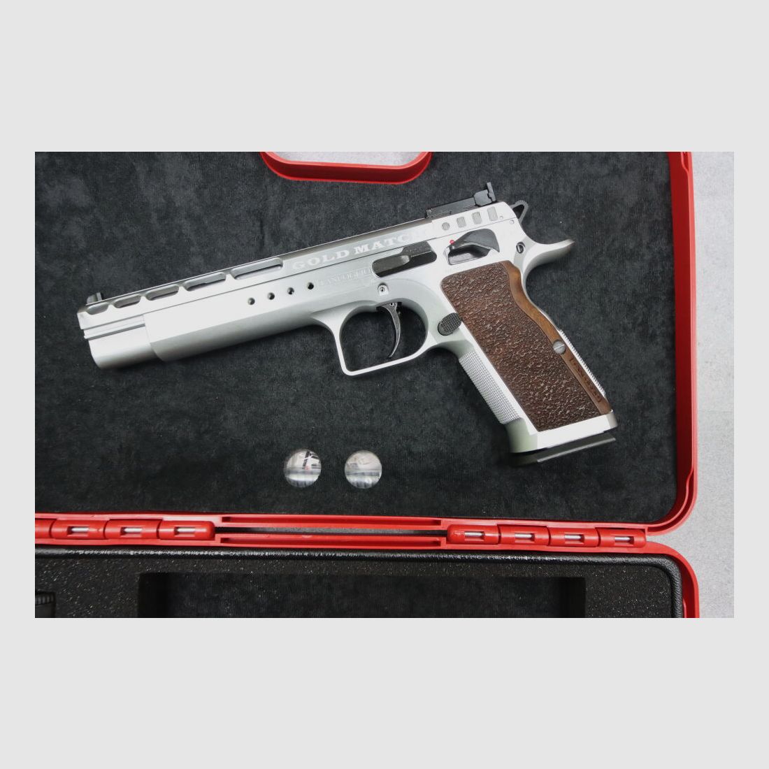 Tanfoglio T97L Gold Match Combo mit 9mmLuger Wechselsystem
