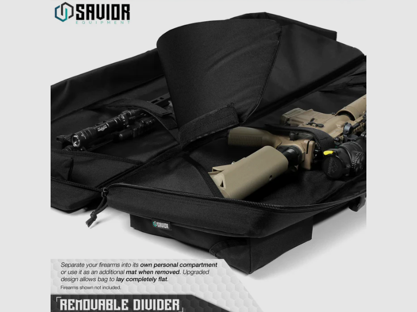 Savior – Sac de Fusil Double Urban Warfare / 55 Pouces / Vert, image 3 sur 4