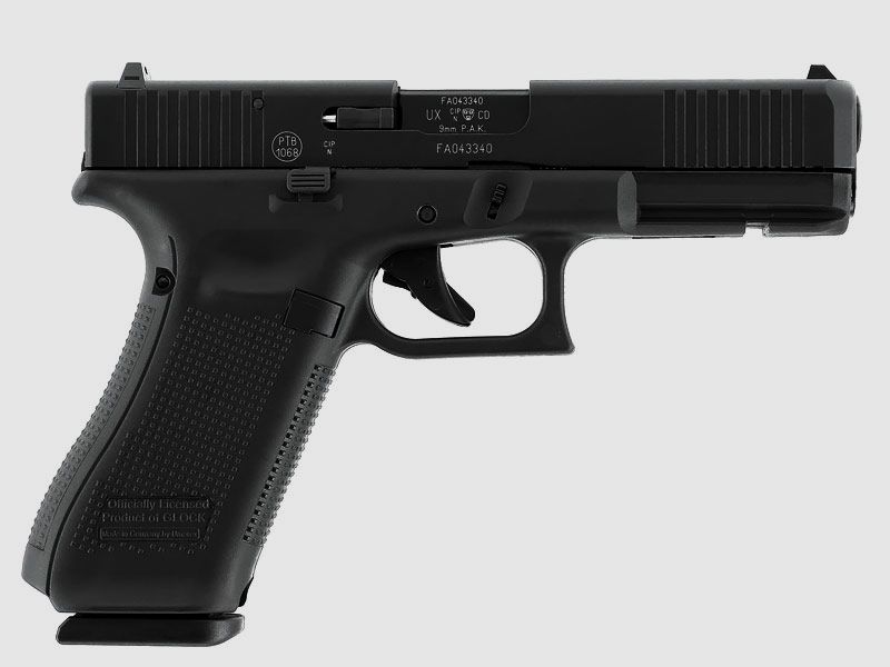 UMAREX GLOCK 17 Gen5, 9 mm P.A.K. blank gun