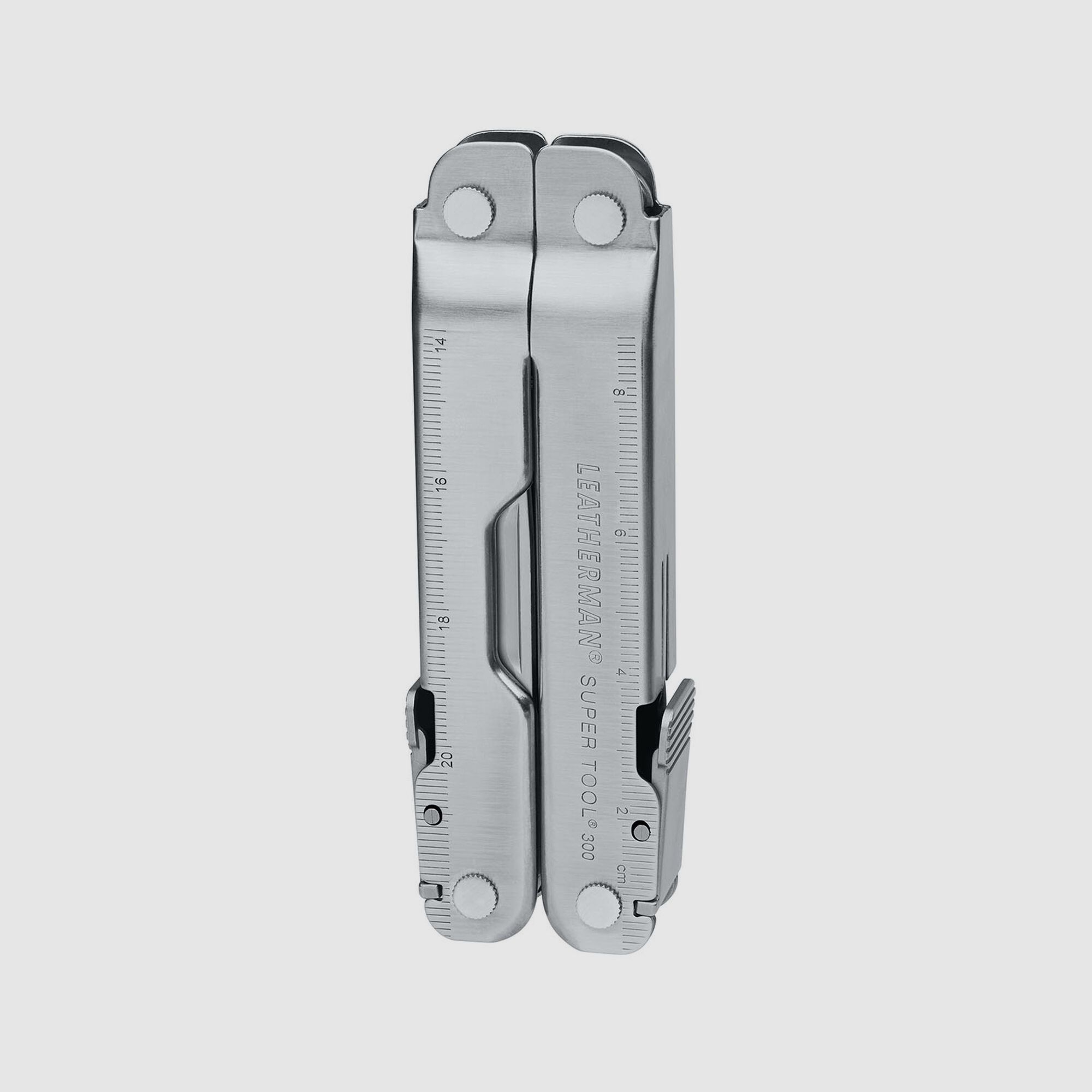 Leatherman SUPER TOOL 300 Stainless, Nylon Holster, Black, L
