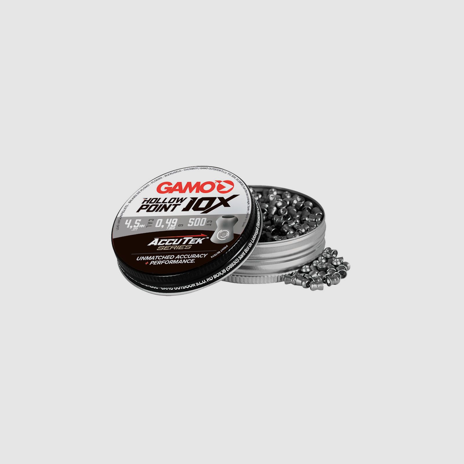 ACCUTEK Hollow Point Pallini cal. 5.5 (250 pz)