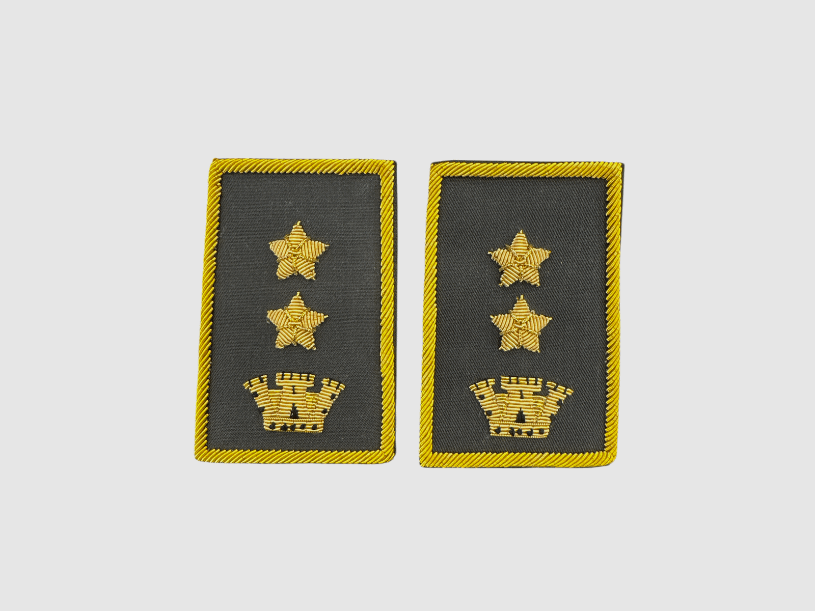 GUARDIA DI FINANZA – TUBOLARI TENENTE COLONNELLO (BESTICKT IN CANOTTIGLIA)