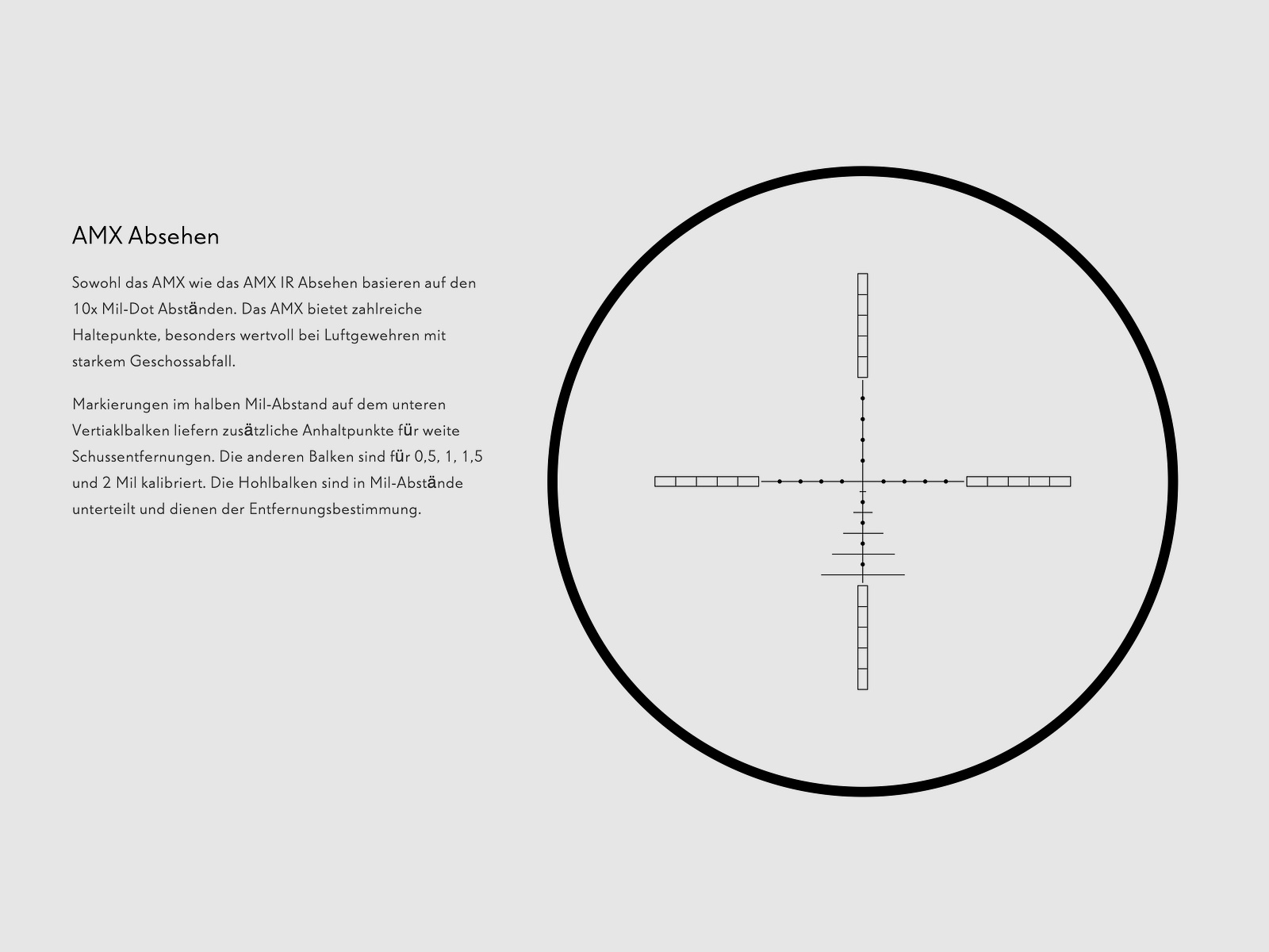 Hawke 13100 AIRMAX 2-7x32 AO AMX Luftgewehr Zielfernrohr