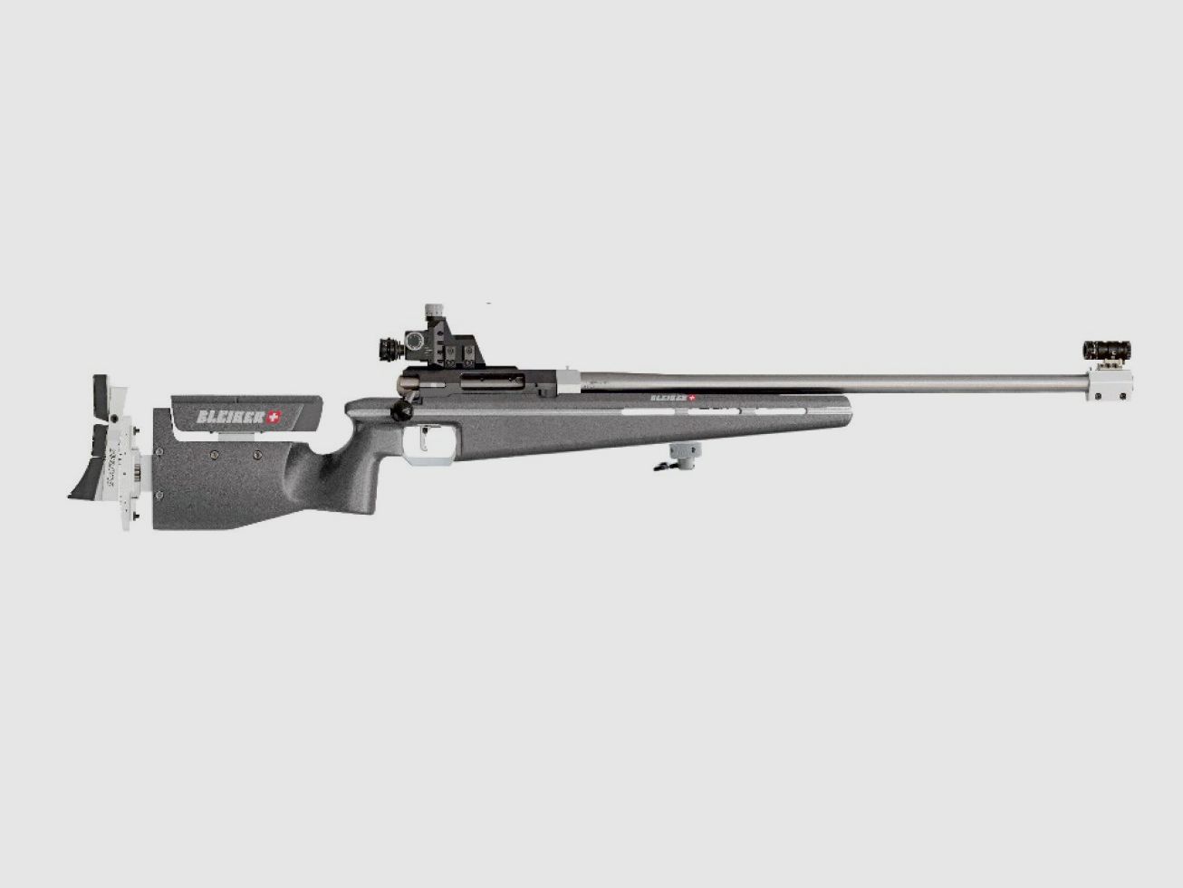 Bleiker Standard Liegebüchse Kal. 7,5 x 55 für Rechtshänder