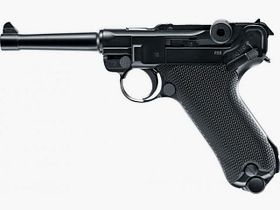 Legends P08 CO2 Pistole 4,5 mm BB Blowback brüniert