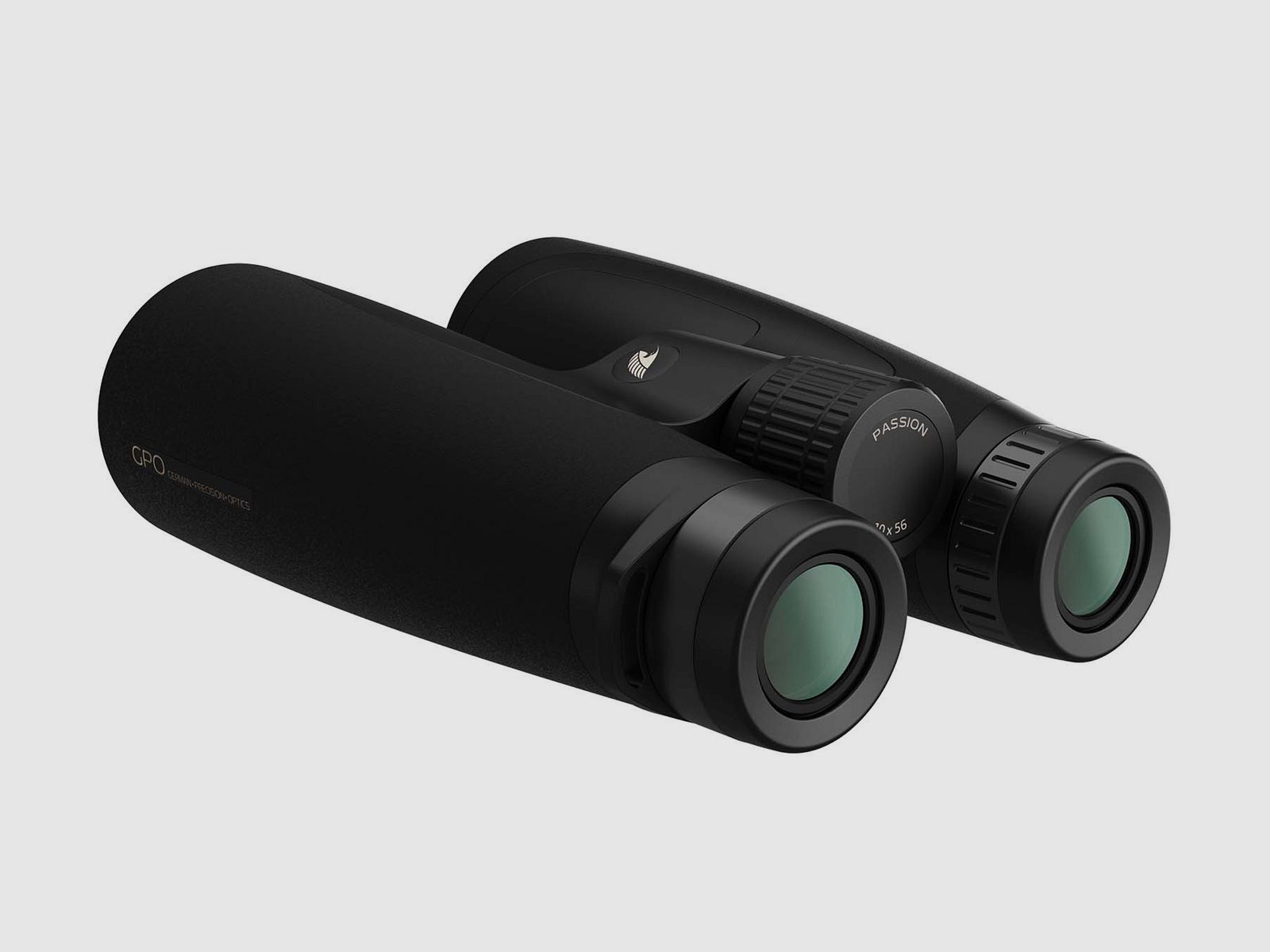 GPO B420 binoculars Passion ED 10x56 with accessories sitting binoculars