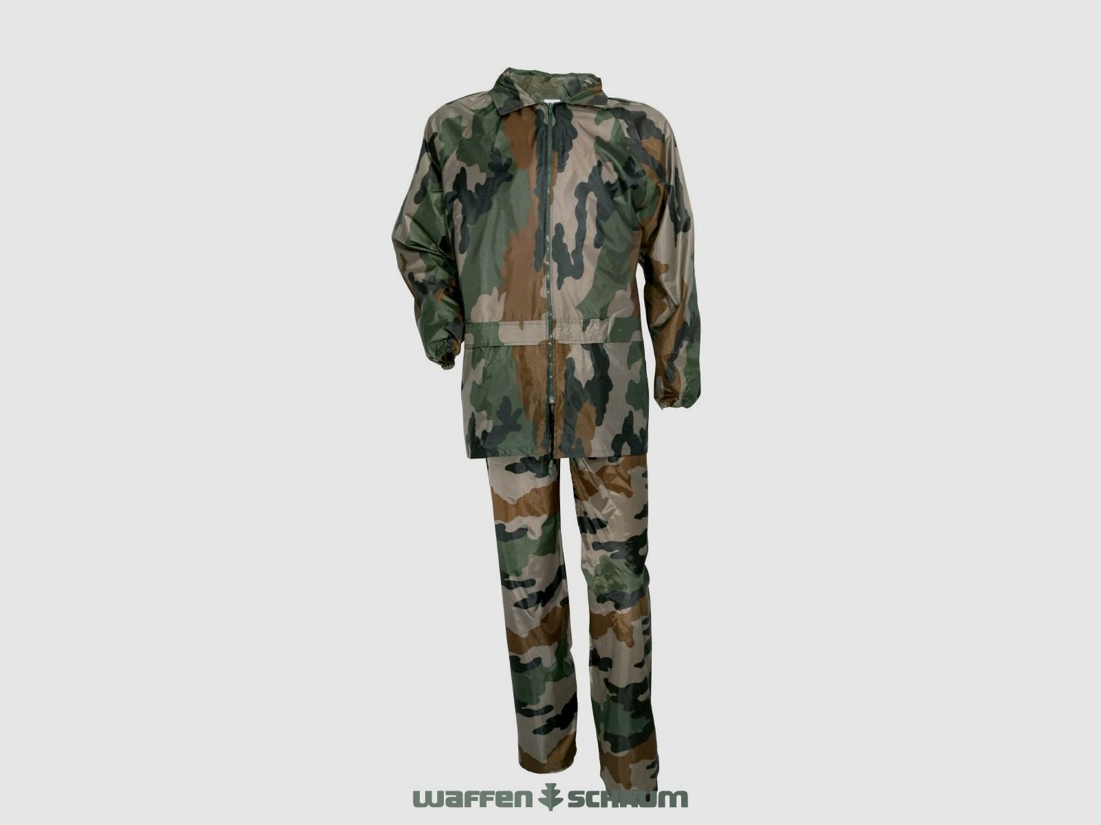 Percussion rain suit camouflage pattern Centre Europe
