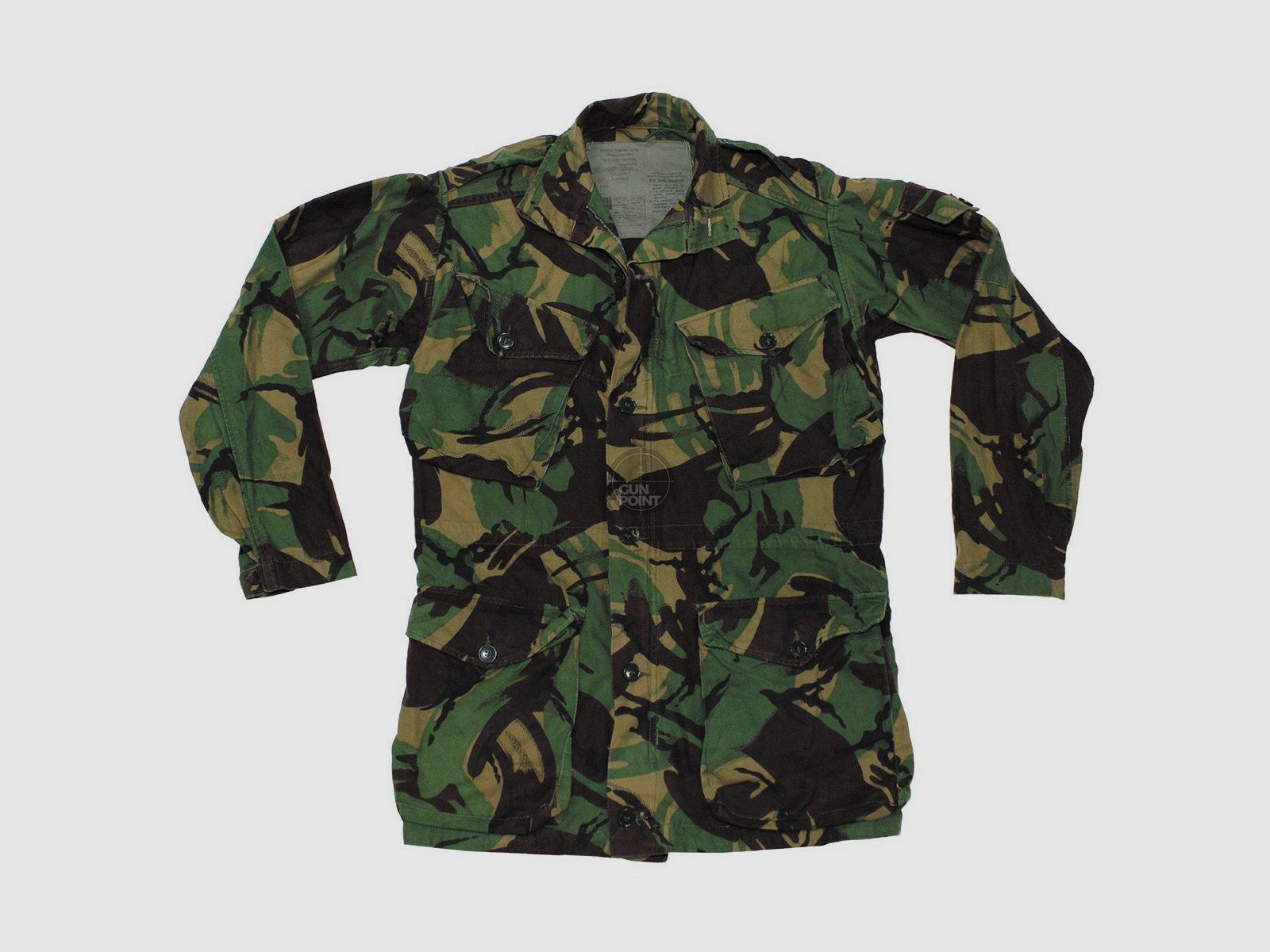 Brytyjska kurtka polowa, "Combat", smock, kamuflaż DPM, używana 160/88