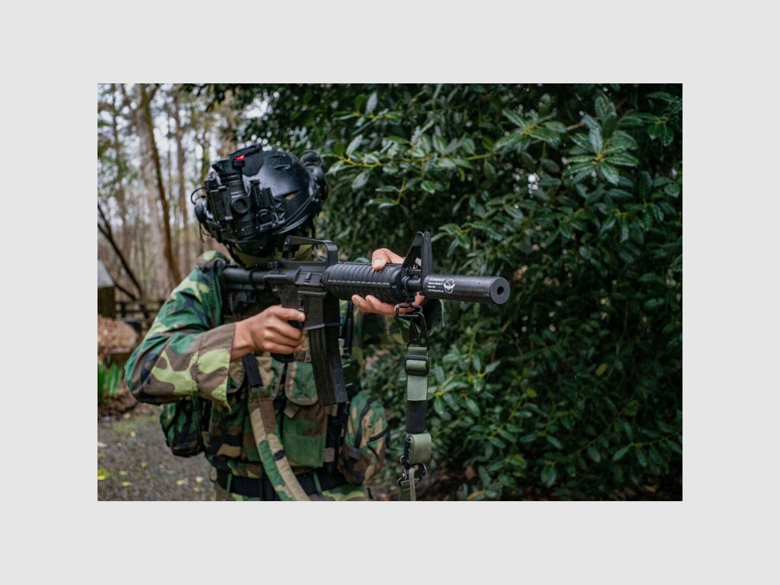 Stingray APKALLU S9 Carbon Fiber Airsoft Tłumik