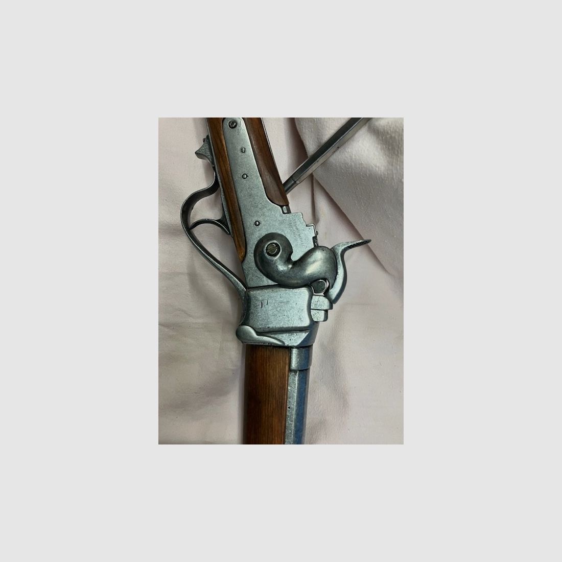 Sharps Carbine New Model 1863 "Buffalo" decoration by Göde (Item No. 1)
