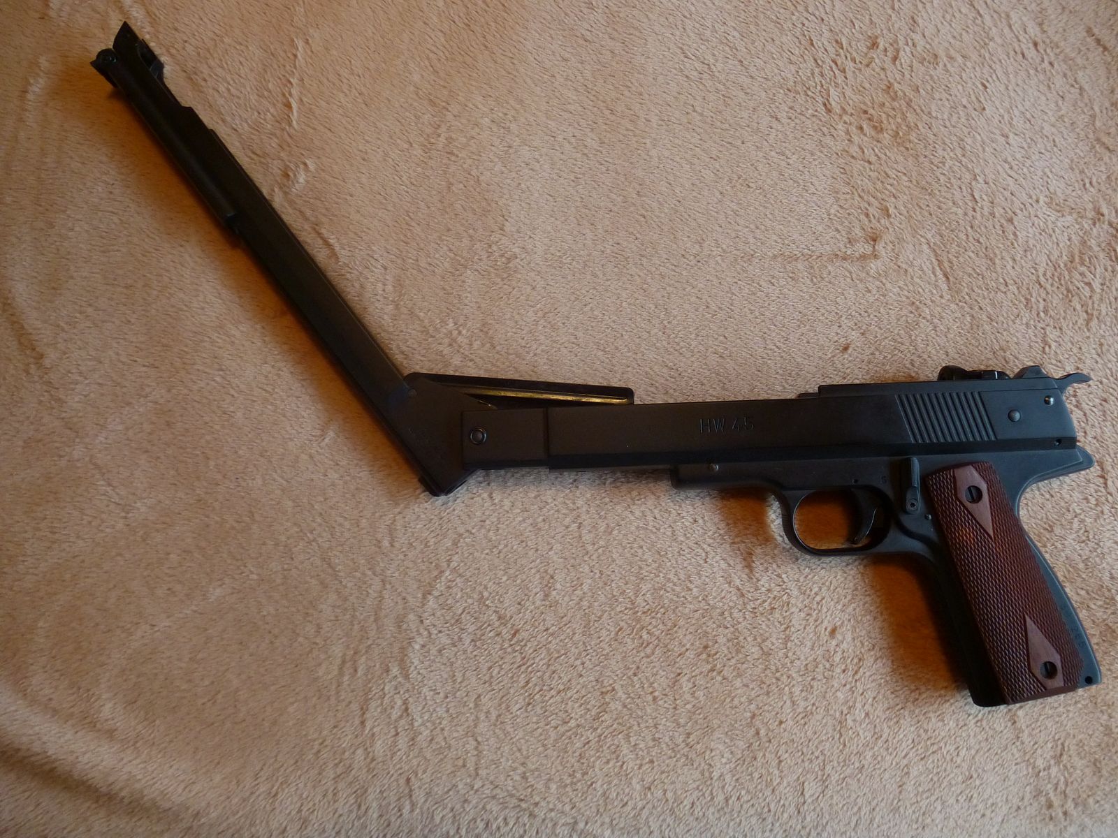 Weihrauch HW45 brüniert - Luftpistole 4,5mm