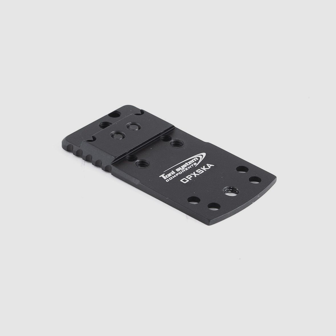 Płytka bazowa z czerwonym punktem, szyna 11,85 mm (typ A) dla Strike One - TONI SYSTEM/Red dot base plate, dovetail 11,85mm (type A) for Strike One - TONI SYSTEM *   KOD PRZEDMIOTU OPXSKA